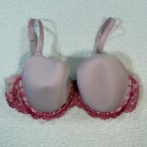 Wacoal Embrace Lace Underwire T-Shirt Bra 853191 pink 36C